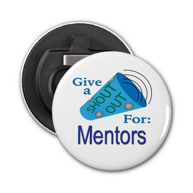 Abrebotellas Gritos para mentores (Anverso)