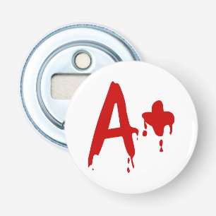 Abrebotellas Grupo sanguíneo A+ Positivo #Horror Hospital