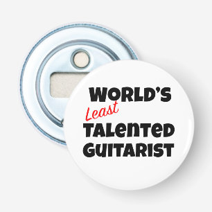 Abrebotellas Guitarista menos talentoso del mundo