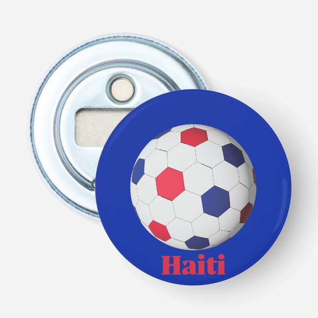 Abrebotellas Haiti Soccer (Anverso)
