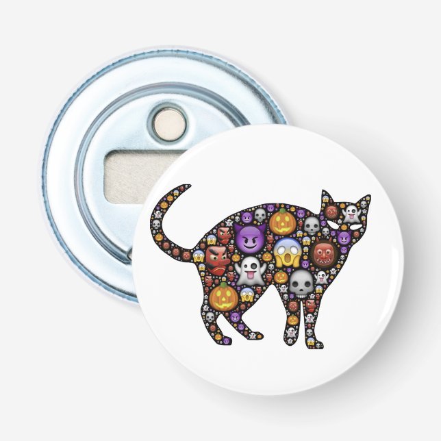 ABREBOTELLAS HALLOWEEN CAT (Anverso)