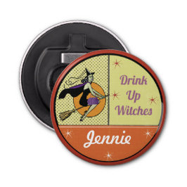 Abrebotellas Halloween divertido - Bebe brujas