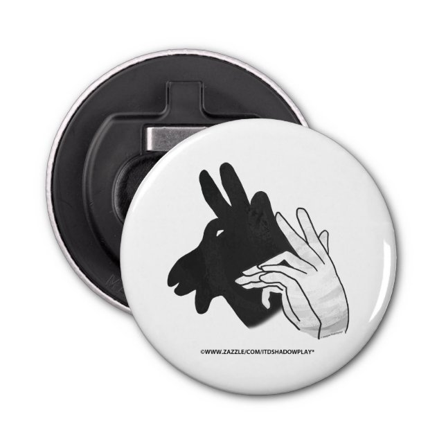 Abrebotellas Hand Silhouette Billy Goat Gray (Anverso)