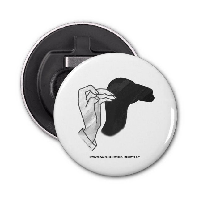 Abrebotellas Hand Silhouette Camel (Anverso)