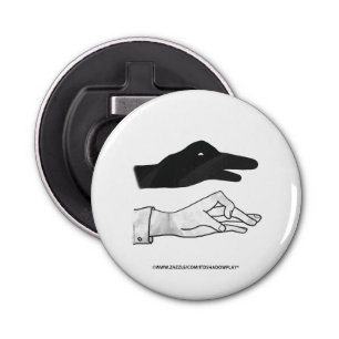 Abrebotellas Hand Silhouette Duck