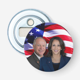 Abrebotellas Harris Waltz Photo 2024 - Kamala Harris Tim Waltz