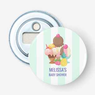 Abrebotellas Helados de crema de hielo con Baby Shower Sprinkle