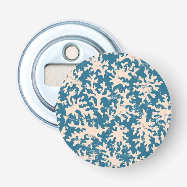 Abrebotellas Hermoso patrón de coral (Anverso)