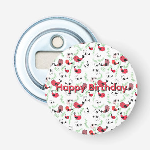 Abrebotellas Hermoso regalo con tema de pájaros, estampado