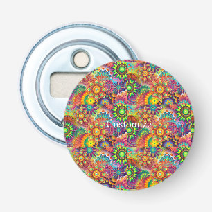 Abrebotellas Hippie Groovy Techno Psychedelic Thunder_CovE