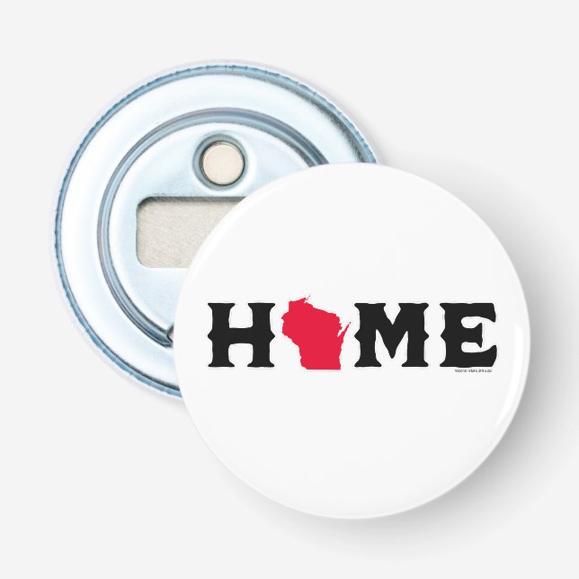 Abrebotellas Hogar de Wisconsin (Anverso)