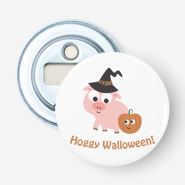 Abrebotellas ¡Hoggy Walloween! (Anverso)