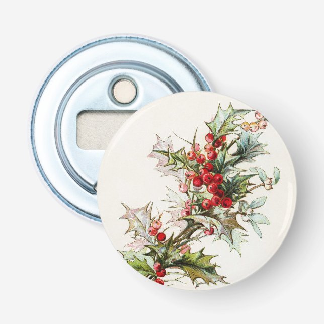 Abrebotellas HollyBerries 003 (Anverso)