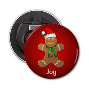 Abrebotellas Hombre de pan de jengibre adaptable