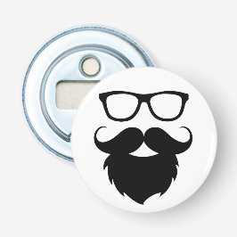 Abrebotellas Hombre divertido maduro de la barba