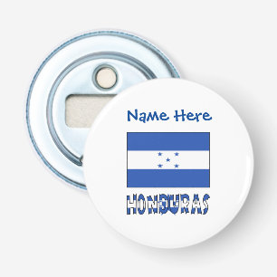 Abrebotellas Honduras Bandera Hondureña Azul Personalización 
