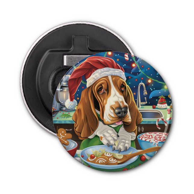 Abrebotellas Hound Hound Holiday Baking: Navidades festivos (Anverso)