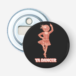 Abrebotellas humor escocés divertido bailarín Felicitaciones