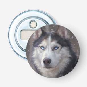 Abrebotellas Husky Siberian