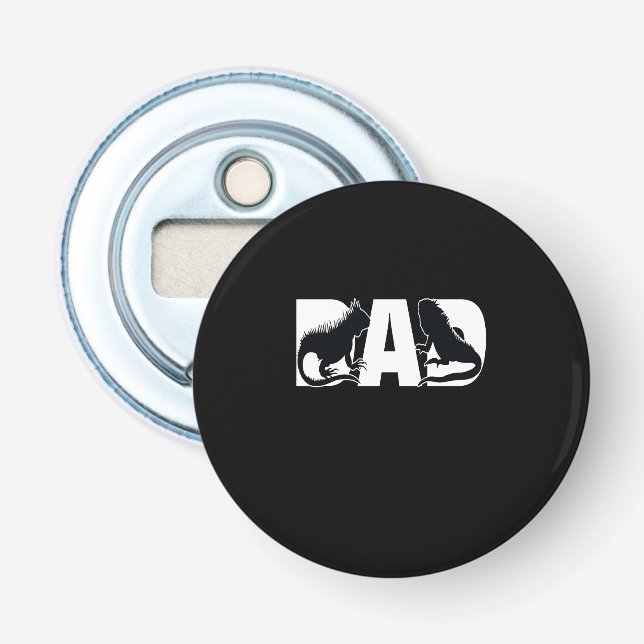 Abrebotellas Iguana Dad (Anverso)