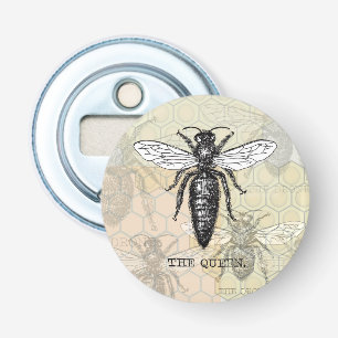 Abrebotellas Ilustracion de abejas con insectos de abejas de la