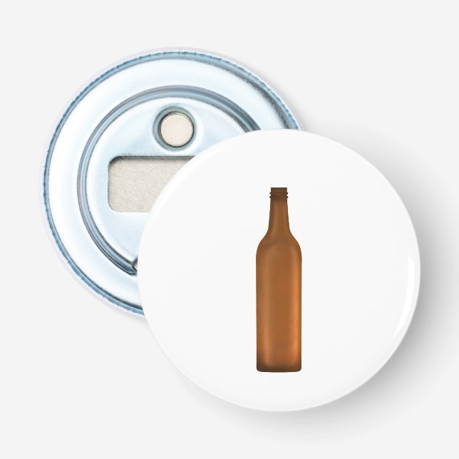 Abrebotellas Ilustración de botella de vidrio ámbar (Anverso)