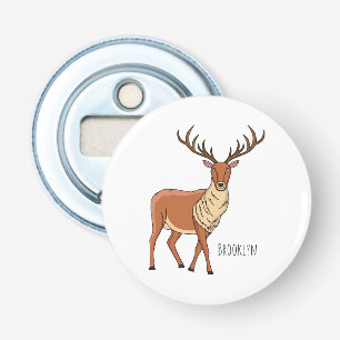 Abrebotellas Ilustración de dibujos animados de renos