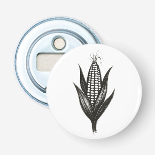 Abrebotellas Ilustracion de maíz negro de tinta - Diseño de cos