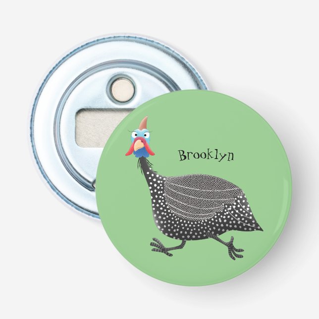 Abrebotellas Ilustracion de personalizado de aves divertidos de (Anverso)