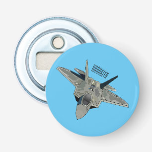 Abrebotellas Ilustracion de personalizado de aviones de combate