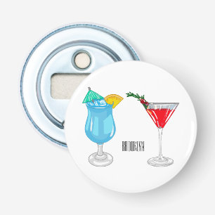 Abrebotellas Ilustracion de personalizado de cócteles