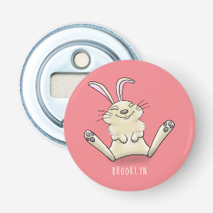 Abrebotellas Ilustracion de personalizado de conejo de conejo d