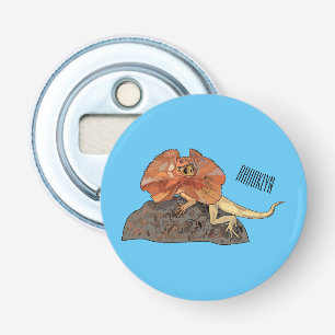Abrebotellas Ilustracion de personalizado de lagarto de cuello
