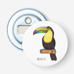 Abrebotellas Ilustracion de personalizado de pájaros toscanos c