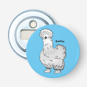 Abrebotellas Ilustracion de personalizado de pollo de Silkie
