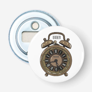 Abrebotellas Ilustracion de personalizado de reloj de alarma