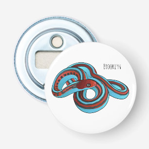 Abrebotellas Ilustracion de personalizado de serpiente de San F