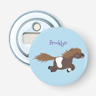 Abrebotellas Ilustracion de personalizado del pony de Shetland