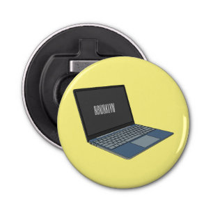 Abrebotellas Ilustracion de personalizado para portátiles