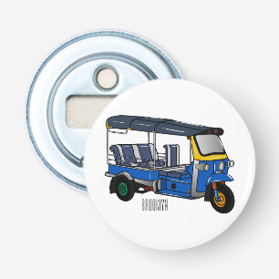 Abrebotellas Ilustracion de personalizado tuk tuk