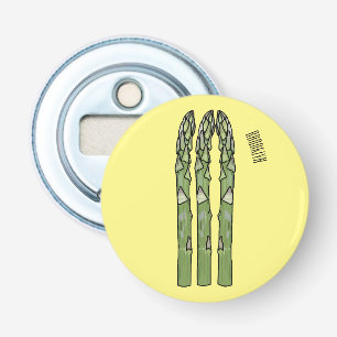 Abrebotellas Ilustracion personalizado Asparagus
