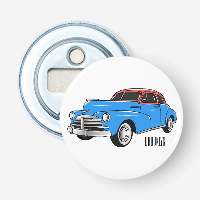 Abrebotellas Ilustracion personalizado clásico de 1948 (Anverso)