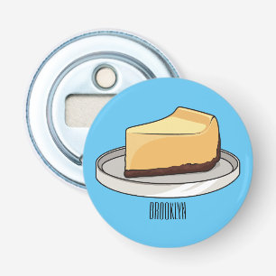 Abrebotellas Ilustracion personalizado de Cheesecake
