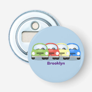 Abrebotellas Ilustracion personalizado de coches Cute kawaii