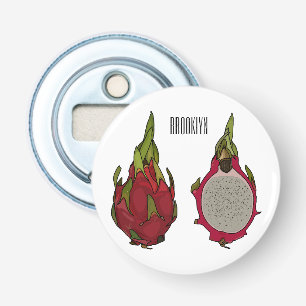 Abrebotellas Ilustracion personalizado de fruta dragón