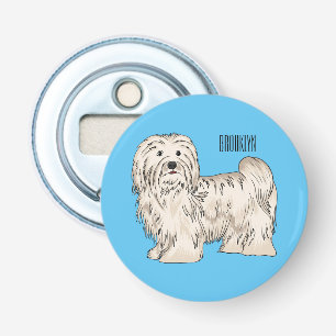 Abrebotellas Ilustracion personalizado de perro de La Habana