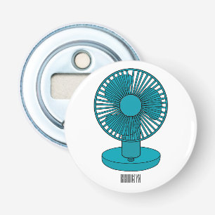 Abrebotellas Ilustracion personalizado de ventilador