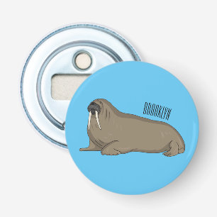 Abrebotellas Ilustracion personalizado de Walrus