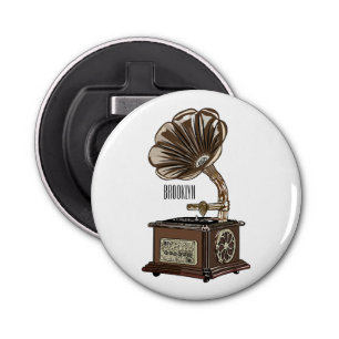 Abrebotellas Ilustracion personalizado girable