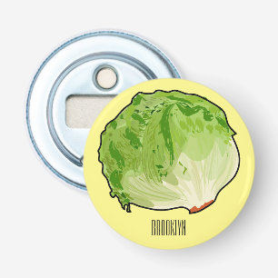 Abrebotellas Ilustracion personalizado Lettuce